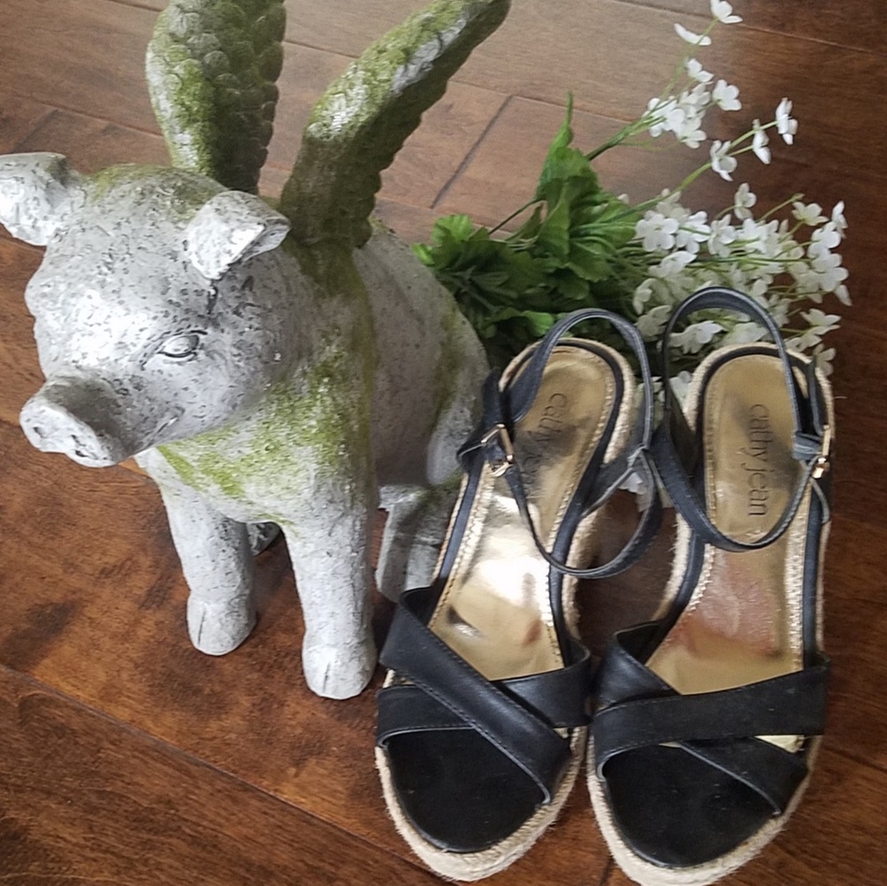 Cathy Jean Wedge Heel